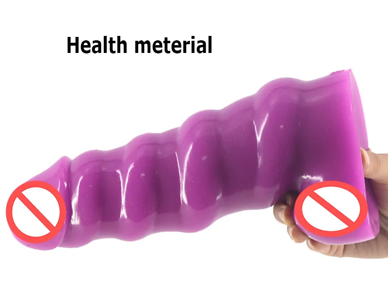 2.76" FAAK Huge Dildo Wave Beads Penis Anal Plug Erotic Toy Woman Masturbation Faloimitator Big Thick Anal Dildo butt plug dong 11