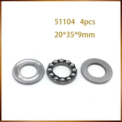 4pcs Plane thrust ball bearing 51100 51101 51102 51103 51104 51105 51106 51107 51108 51109 51110 51111 51112 51113
4pcs Plane thrust ball bearing 51100 51101 51102 51103 51104 51105 51106 51107 51108 51109 51110 51111 51112 51113