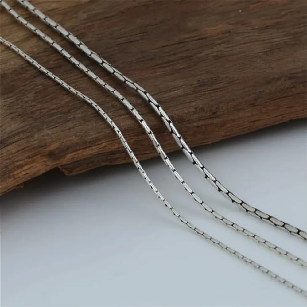 YKNRBPH Classic Jakotsu necklace Chain Pure Silver Chain Necklace S925 Sterling Silver Thai Silver Necklaces Unisex Jewelry
YKNRBPH Classic Jakotsu necklace Chain Pure Silver Chain Necklace S925 Sterling Silver Thai Silver Necklaces Unisex Jewelry