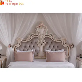 LIFE MAGIC BOX Bed Headboard Backgrounds Photography Sweet 16 Party Decorations Vinyl Backdrops
LIFE MAGIC BOX Bed Headboard Backgrounds Photography Sweet 16 Party Decorations Vinyl Backdrops