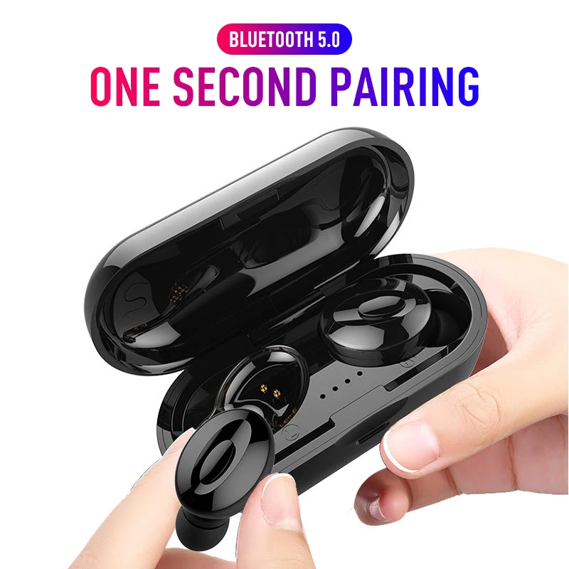 True Wireless Bluetooth 5.0 Earphones Headphones TWS Earbuds Sport Headset Mini HIFI Stereo Earphone Phone Gaming Headsets
True Wireless Bluetooth 5.0 Earphones Headphones TWS Earbuds Sport Headset Mini HIFI Stereo Earphone Phone Gaming Headsets