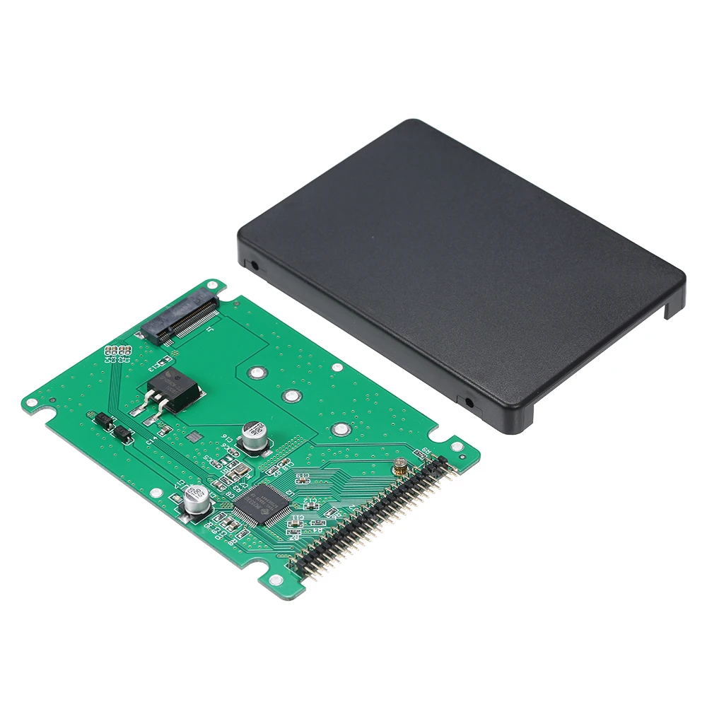 M.2 NGFF SATA SSD to 2.5 IDE 44pin Converter Adapter with Case Black / White Color SATAIII Connector SDD Converter Card Adapter
M.2 NGFF SATA SSD to 2.5 IDE 44pin Converter Adapter with Case Black / White Color SATAIII Connector SDD Converter Card Adapter