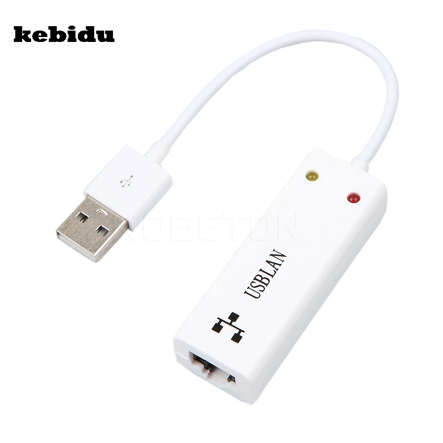 kebidu 100Mbps USB 2.0 to RJ45 Lan Network Ethernet Cable Adapter Card 88772B For Mac OS Android PC Laptop SmartTV Win 10 7 8 XP
kebidu 100Mbps USB 2.0 to RJ45 Lan Network Ethernet Cable Adapter Card 88772B For Mac OS Android PC Laptop SmartTV Win 10 7 8 XP
