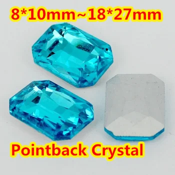 Aquamarine Color Rectangle Octagon Crystal Fancy Stone 8*10mm,10*14mm,13*18mm,18*25mm,18*27mm For Jewelry Making,Garment Use
Aquamarine Color Rectangle Octagon Crystal Fancy Stone 8*10mm,10*14mm,13*18mm,18*25mm,18*27mm For Jewelry Making,Garment Use
