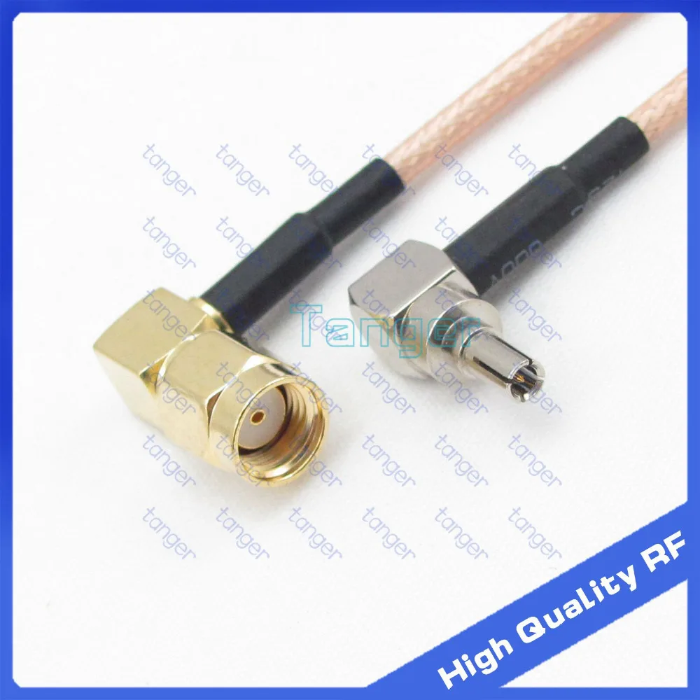 CRC9 male to RP-SMA male double right angle connector with 20cm 8in 8" RG316 and RF Coaxial Pigtail Jumper High Quality cable
CRC9 male to RP-SMA male double right angle connector with 20cm 8in 8" RG316 and RF Coaxial Pigtail Jumper High Quality cable