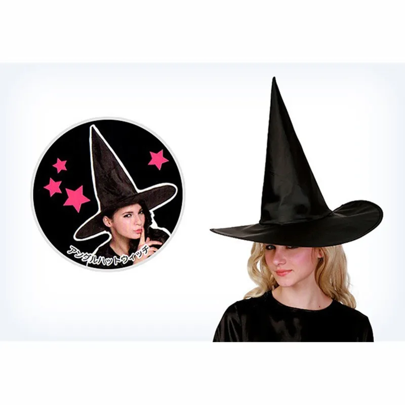 Black Halloween Hat Party Props Home Wider Reliable Adult Womens Witch Hat For Halloween Costume Halloween Party Accessory
Black Halloween Hat Party Props Home Wider Reliable Adult Womens Witch Hat For Halloween Costume Halloween Party Accessory
