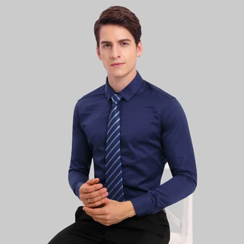 Cotton Casual Male Shirt Long-Sleeves Slim Business Fit Shirt Vintage Mandarin Collar for Men Office Mens Dress Shirts Men White
Cotton Casual Male Shirt Long-Sleeves Slim Business Fit Shirt Vintage Mandarin Collar for Men Office Mens Dress Shirts Men White
