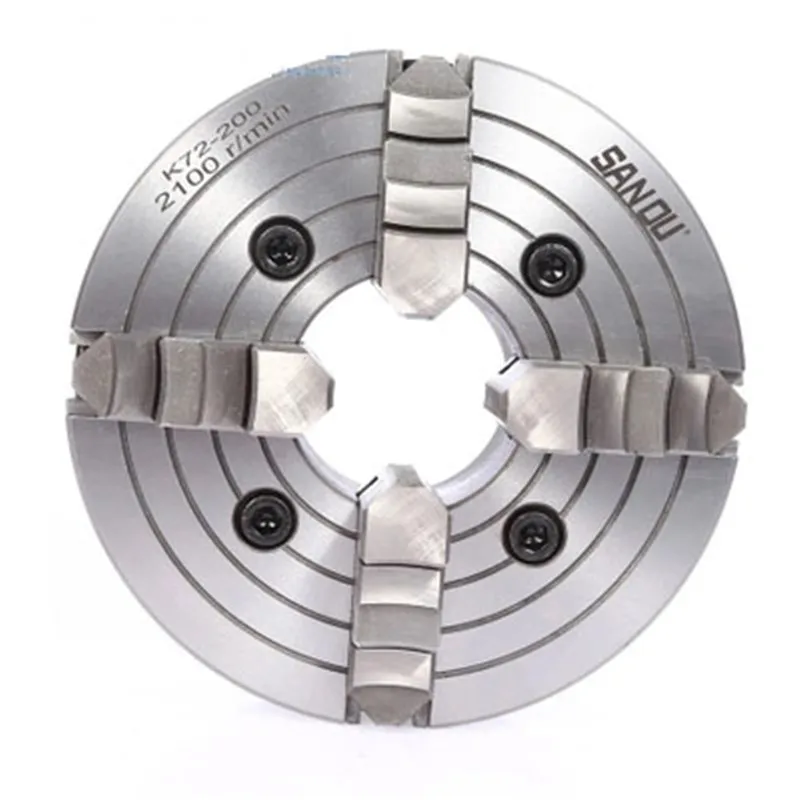 Reversible Independent 4Jaw Lathe Chuck 200mm CNC Metalworking Tool Accessory 8''
Reversible Independent 4Jaw Lathe Chuck 200mm CNC Metalworking Tool Accessory 8''