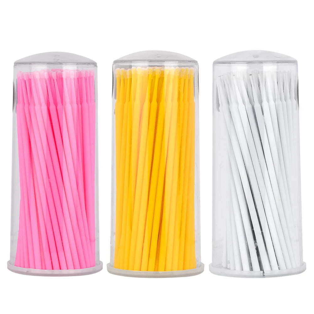 ATOMUS 100pcs Professional Portable Disposable Cotton Swab 3 Colors Eyelash Extension Glue Removal Stick Cotton Swab Tattoo Tool
ATOMUS 100pcs Professional Portable Disposable Cotton Swab 3 Colors Eyelash Extension Glue Removal Stick Cotton Swab Tattoo Tool