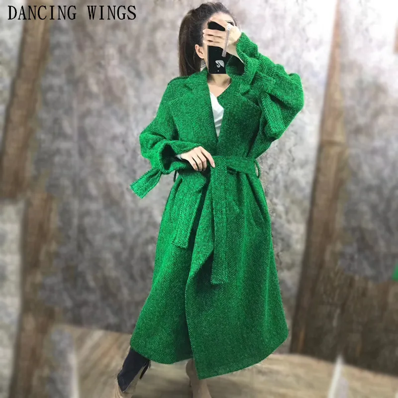 High Quality Double-sided Wool Cashmere Coat Spring Autumn Women Long Solid Tweed Jackets
High Quality Double-sided Wool Cashmere Coat Spring Autumn Women Long Solid Tweed Jackets