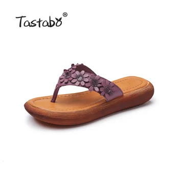 Tastabo Flower Slippers Genuine Leather Shoes Handmade Slides Flip Flop On The Platform Clogs For Women Women Slippers
Tastabo Flower Slippers Genuine Leather Shoes Handmade Slides Flip Flop On The Platform Clogs For Women Women Slippers