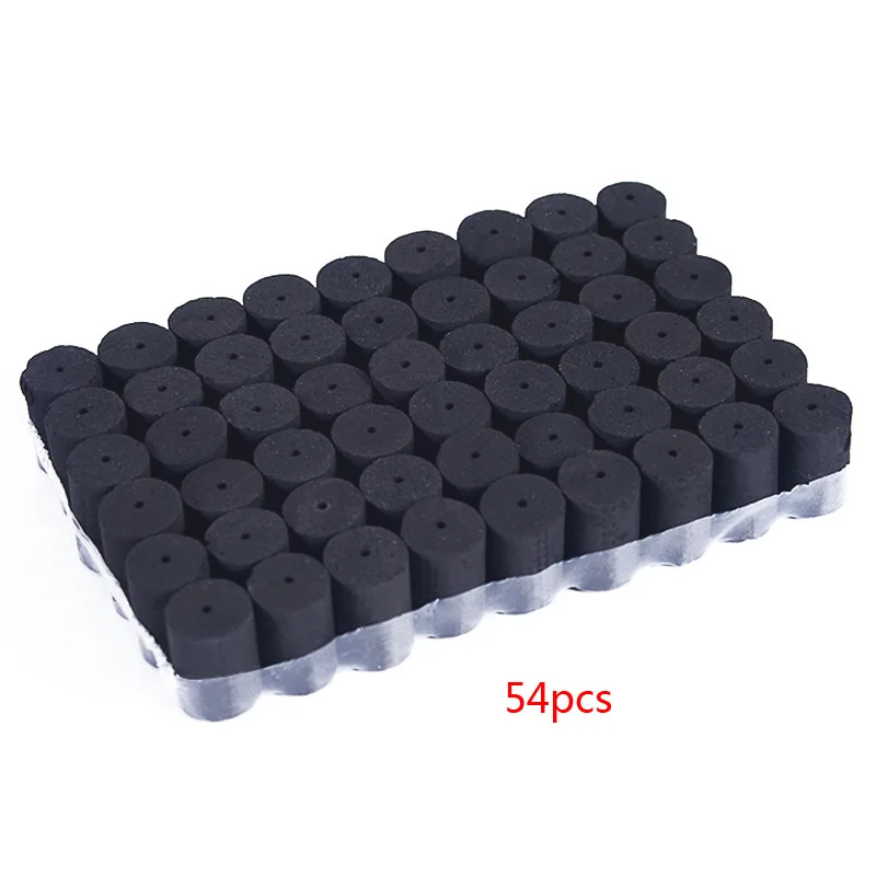 SHARE HO 54pcs Smokeless Black Moxa Cone Chinese Traditional Handmade Wormwood Moxibustion Acupuncture Heating Therapy Burner
SHARE HO 54pcs Smokeless Black Moxa Cone Chinese Traditional Handmade Wormwood Moxibustion Acupuncture Heating Therapy Burner