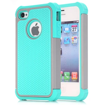 For iPhone 4 4S Case,WEFOR Hybrid Dual Layer Protective Case Cover with Hard Plastic and Soft Silicone for iPhone 4S & iPhone 4
For iPhone 4 4S Case,WEFOR Hybrid Dual Layer Protective Case Cover with Hard Plastic and Soft Silicone for iPhone 4S & iPhone 4