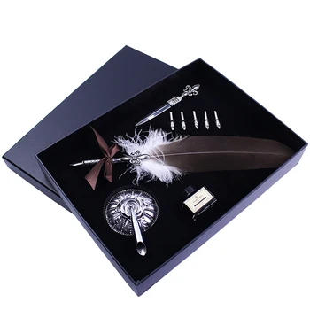 NEW YEAR GIFT Letter opener feather pen gift dip pen, birthday gift quill pen Stationery gifts 
NEW YEAR GIFT Letter opener feather pen gift dip pen, birthday gift quill pen Stationery gifts