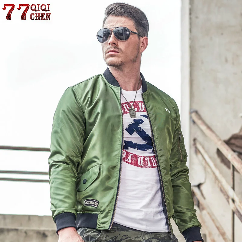 QIQICHEN 2018 Couple Flying Mens Jackets Cotton Stand Collar Bomber Jacket Autumn Winter Military tactical jacket Plus Size 3XL
QIQICHEN 2018 Couple Flying Mens Jackets Cotton Stand Collar Bomber Jacket Autumn Winter Military tactical jacket Plus Size 3XL