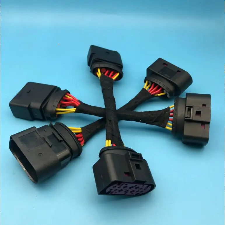1 pcs 14 10 Pin male and female connector Headlamp Headlight Connector Adapter B7 B6 1J0 973 737/1J0 973 835
1 pcs 14 10 Pin male and female connector Headlamp Headlight Connector Adapter B7 B6 1J0 973 737/1J0 973 835
