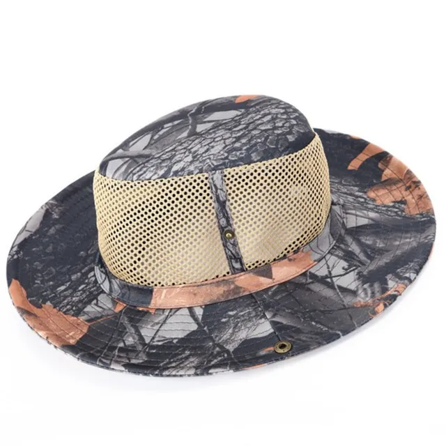 Airsoft Bionic Camouflage Nude Bucket Hats Military Mens Summer Hat