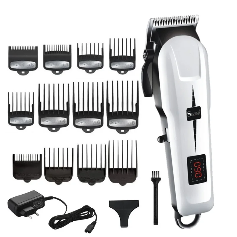 Cordless powerful hair clipper adjustable beard professional electric hair trimmer for men hair cutting machine barber hair cut
Cordless powerful hair clipper adjustable beard professional electric hair trimmer for men hair cutting machine barber hair cut