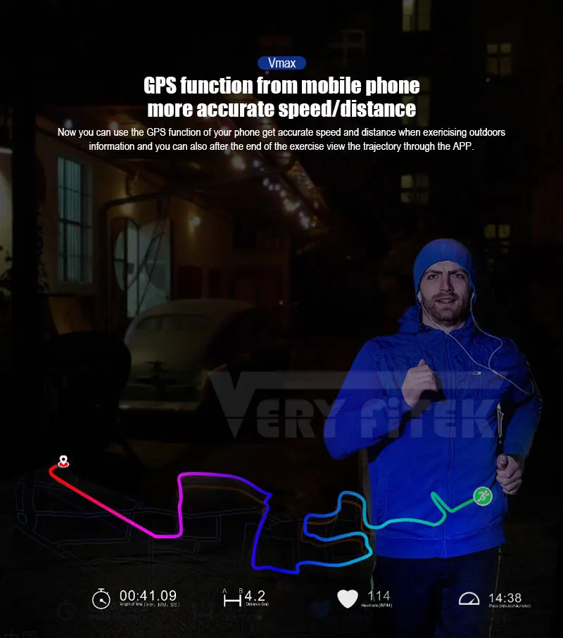 VERY FiTEK Vmax Sport Smart Watch Blood Pressure Oxygen Heart Rate Monitor Customize Watch Dial IP67 Men Women Kids Smartwatch (11)