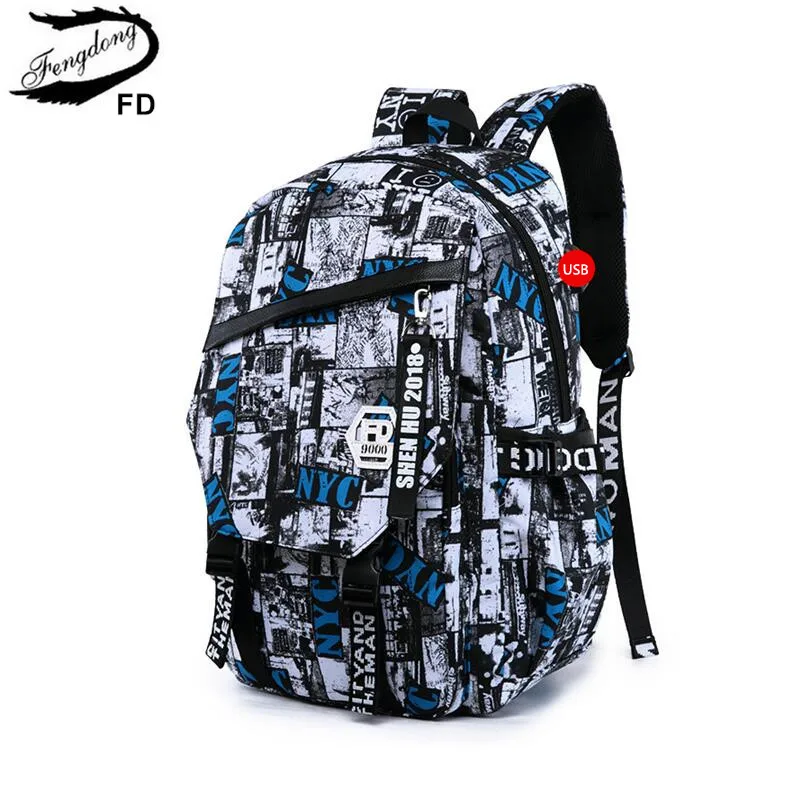 FengDong female letters printing backpack USB school bags for girls fashion travel backpack girl schoolbag big bag for laptop
FengDong female letters printing backpack USB school bags for girls fashion travel backpack girl schoolbag big bag for laptop