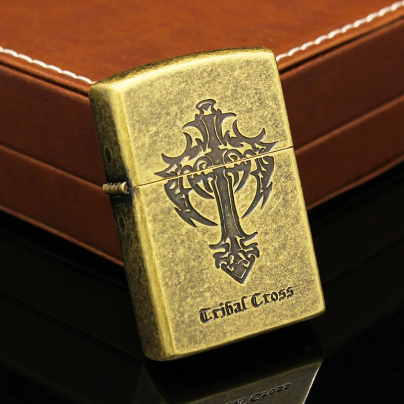 ZORRO Vintage Kerosene Lighters Gasoline Etching Pure Copper Lighter Cross Kerosene Cigarette Lighter Smoker Best Gadgets Gift
ZORRO Vintage Kerosene Lighters Gasoline Etching Pure Copper Lighter Cross Kerosene Cigarette Lighter Smoker Best Gadgets Gift