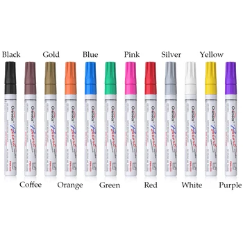 1Pcs Color Pen Set Waterproof Rubber Permanent Paint Marker Pen Car Tyre Tread Environmental Tire Painting Marker Dropshipping
1Pcs Color Pen Set Waterproof Rubber Permanent Paint Marker Pen Car Tyre Tread Environmental Tire Painting Marker Dropshipping