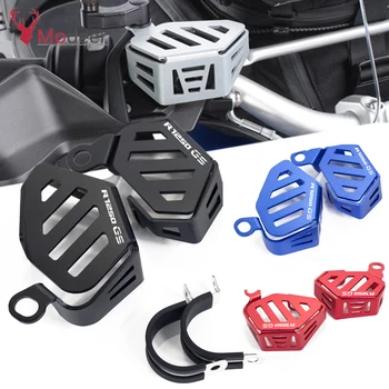 For BMW R1250GS ADVENTURE R1250 R 1250GS 1250 GS 2019 Motorcycle Accessories Front Brake Fluid Reservoir Guard Cover Protection
For BMW R1250GS ADVENTURE R1250 R 1250GS 1250 GS 2019 Motorcycle Accessories Front Brake Fluid Reservoir Guard Cover Protection