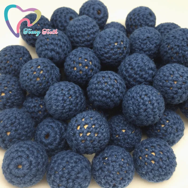 Teeny Teeth Dark Blue Baby Jewelry Accessories16-20 MM 10 PCS Chewable Crochet Beads DIY Nursing Necklace Bracelet Crochet Beads
Teeny Teeth Dark Blue Baby Jewelry Accessories16-20 MM 10 PCS Chewable Crochet Beads DIY Nursing Necklace Bracelet Crochet Beads