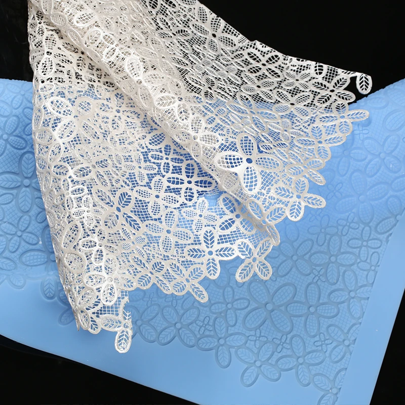 large lace gum psate sugarcraft flower border moulds silicone mat fondant decorating tool cake lace mold
large lace gum psate sugarcraft flower border moulds silicone mat fondant decorating tool cake lace mold