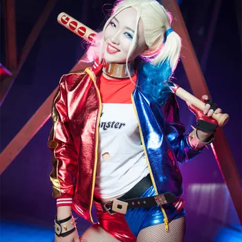 Batman Quinn Suicide Squad Costume Child Girl Adult Women Cos Costume Coat Full Set Jacket and Accessories
Batman Quinn Suicide Squad Costume Child Girl Adult Women Cos Costume Coat Full Set Jacket and Accessories