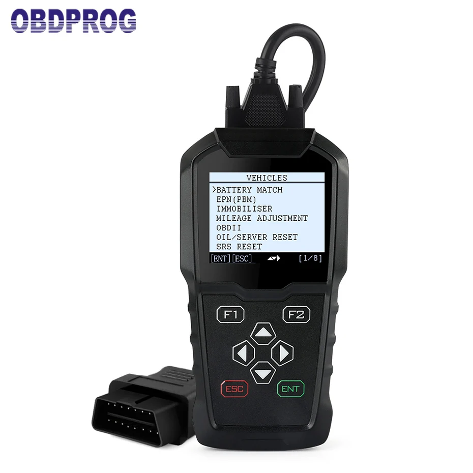 OBDPROG MT006 Program Professional OBD2 Key programmer immobilizer odometer correction Mileage Adjustment ODB2 Diagnostic Tool
OBDPROG MT006 Program Professional OBD2 Key programmer immobilizer odometer correction Mileage Adjustment ODB2 Diagnostic Tool
