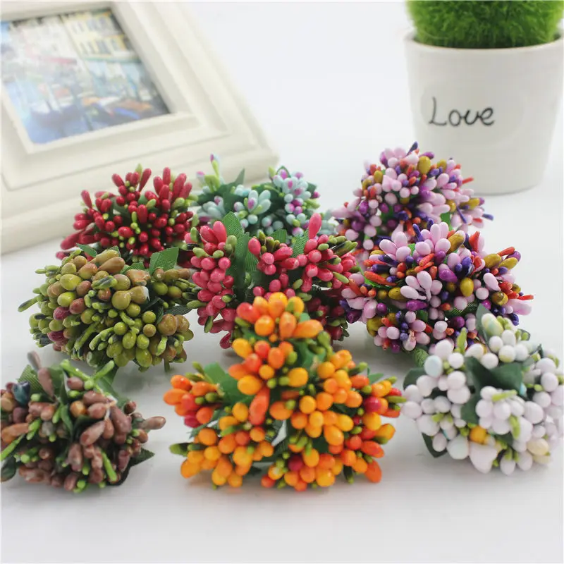20 Pcs / lot Meautiful Mulberry Party Stamen Flower Artificial Wire Rod / Wedding Caster Wedding Diy Decoration Flowers
20 Pcs / lot Meautiful Mulberry Party Stamen Flower Artificial Wire Rod / Wedding Caster Wedding Diy Decoration Flowers
