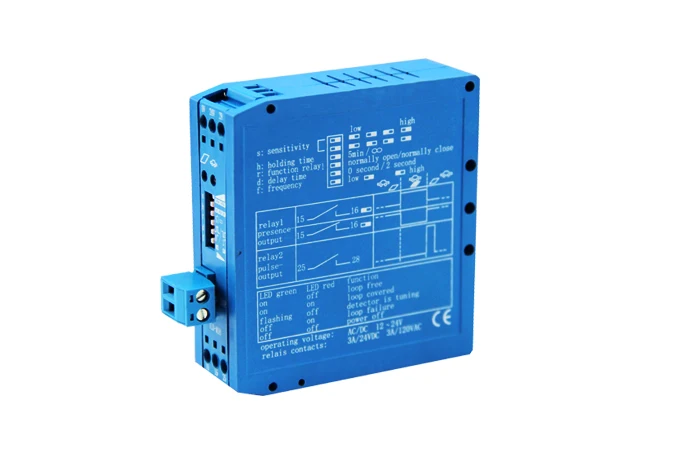 12V to 24VDC Universal Inductive Loop Vehicle Sensor Detector for Safety and Exit for Gates and for Traffic Signal Controls
12V to 24VDC Universal Inductive Loop Vehicle Sensor Detector for Safety and Exit for Gates and for Traffic Signal Controls