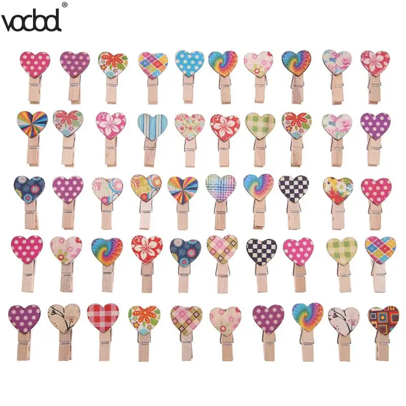 50pcs Love Heart Wooden Clip Office Accessories Clip Photo Paper Binder Stationery Supplies Horse Desk School Clips
50pcs Love Heart Wooden Clip Office Accessories Clip Photo Paper Binder Stationery Supplies Horse Desk School Clips
