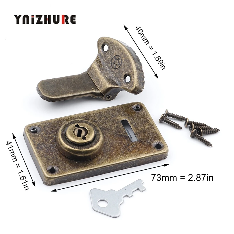 Luggage Bronze Tone Bag Lock,Gift Box Lock Rectangle,Wooden Box Lock buckle metal Vintage Style,Old Style Locks,73*41mm
Luggage Bronze Tone Bag Lock,Gift Box Lock Rectangle,Wooden Box Lock buckle metal Vintage Style,Old Style Locks,73*41mm