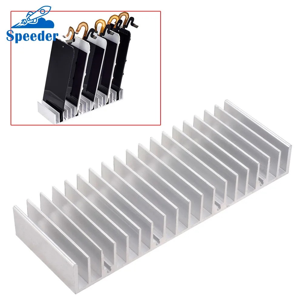 "E" Type Metal Anti-Static LCD PCB Holder Rack Tray Slots for phone LCD Panel Refurbish Support Station Phone Repair Tools
"E" Type Metal Anti-Static LCD PCB Holder Rack Tray Slots for phone LCD Panel Refurbish Support Station Phone Repair Tools