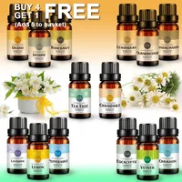 Essential Oils 100% Pure Natural 10ml Glass Bottle For Diffuser Burner Diffusor hair care eucalyptus bio oil image