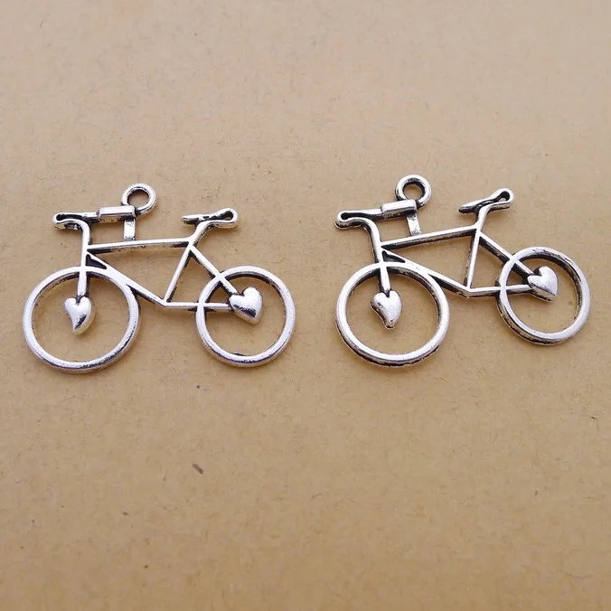 6 Pieces/Lot 24mm*31mm Diy Jewelry Accessory Tibetan Silver Bicycle Bike Charm For Jewelry Making
6 Pieces/Lot 24mm*31mm Diy Jewelry Accessory Tibetan Silver Bicycle Bike Charm For Jewelry Making