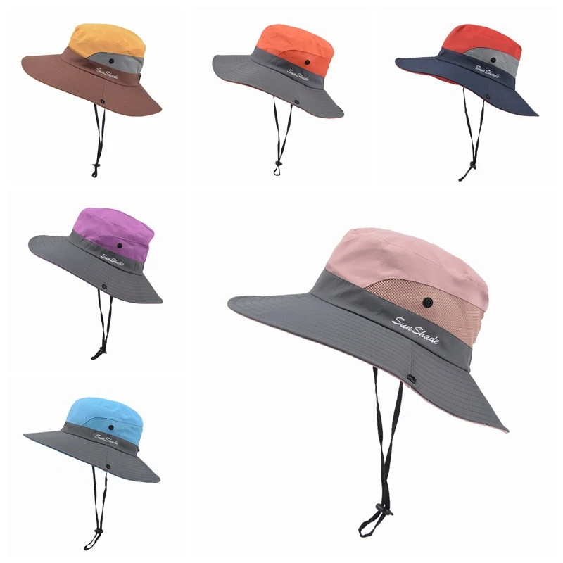 New Hot 1PC Men Women Outdoor UV Protection Boonie Bucket Hat Foldable Mesh Wide Brim Beach Fishing Hat Beach Shade Hat
New Hot 1PC Men Women Outdoor UV Protection Boonie Bucket Hat Foldable Mesh Wide Brim Beach Fishing Hat Beach Shade Hat