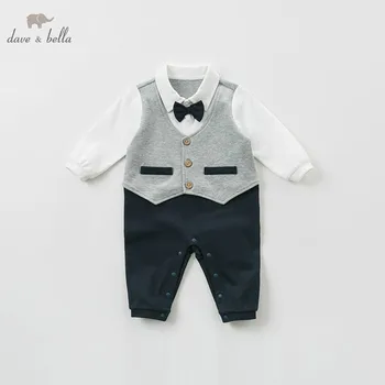 DB10757 dave bella spring newborn baby romper infant toddler boys 100% cotton onesie children jumpsuit little gentlemen wear
DB10757 dave bella spring newborn baby romper infant toddler boys 100% cotton onesie children jumpsuit little gentlemen wear