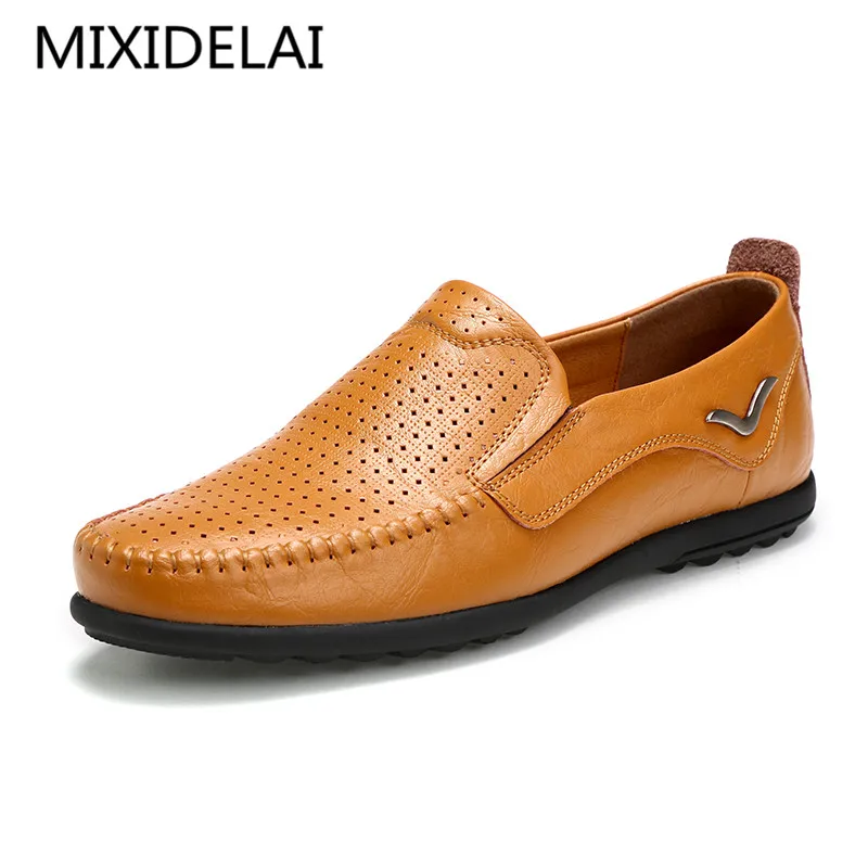 Men Loafers 2019 Casual Boat Shoes Fashion Genuine Leather Slip On Driving Shoes Moccasins Hollow Out Men Flats breathable shoes
Men Loafers 2019 Casual Boat Shoes Fashion Genuine Leather Slip On Driving Shoes Moccasins Hollow Out Men Flats breathable shoes