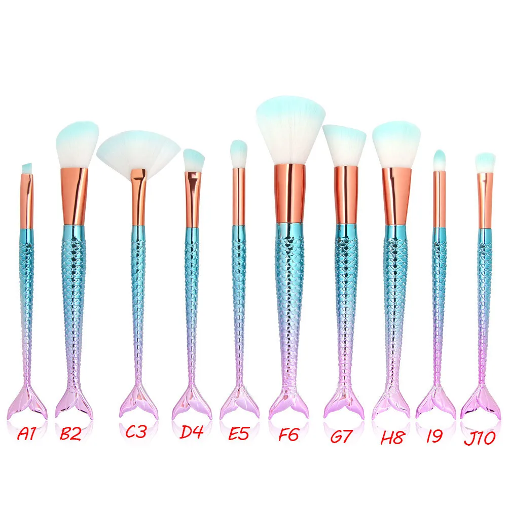 1PCS Make Up Foundation Eyebrow Eyeliner Blush Cosmetic Concealer Brushes Mermaid Makeup Brushes Foundation
1PCS Make Up Foundation Eyebrow Eyeliner Blush Cosmetic Concealer Brushes Mermaid Makeup Brushes Foundation