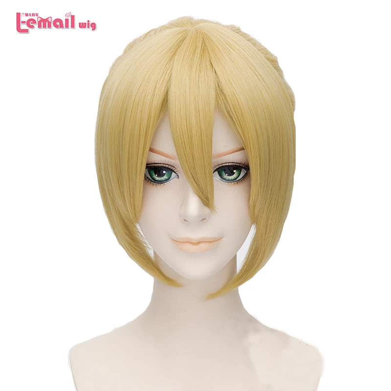L-email wig New Arrival Vocaloid Len Kagamine Cosplay Wigs 35cm Short Straight Heat Resistant Synthetic Hair Perucas Cosplay Wig
L-email wig New Arrival Vocaloid Len Kagamine Cosplay Wigs 35cm Short Straight Heat Resistant Synthetic Hair Perucas Cosplay Wig