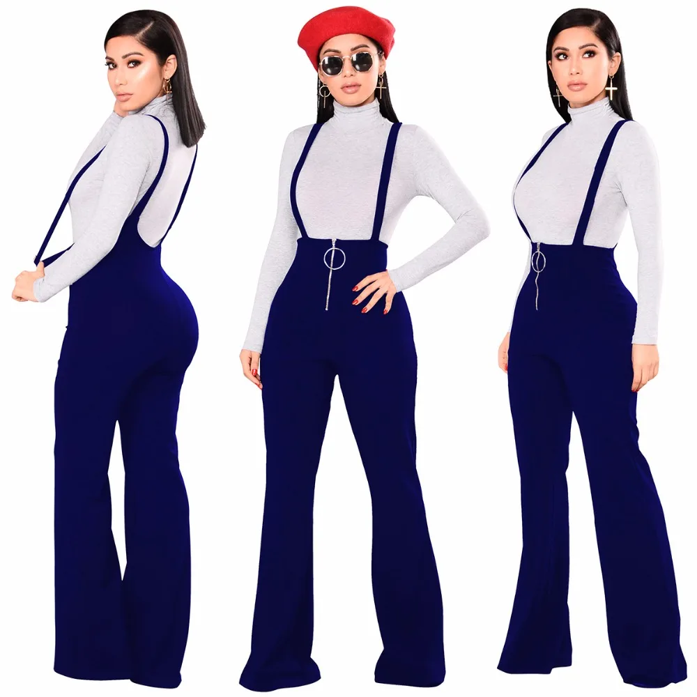 England Style Rompers Women Jumpsuit Solid Strap Bodysuit Women Boot Cut Playsuit High Waist Overalls G076
England Style Rompers Women Jumpsuit Solid Strap Bodysuit Women Boot Cut Playsuit High Waist Overalls G076