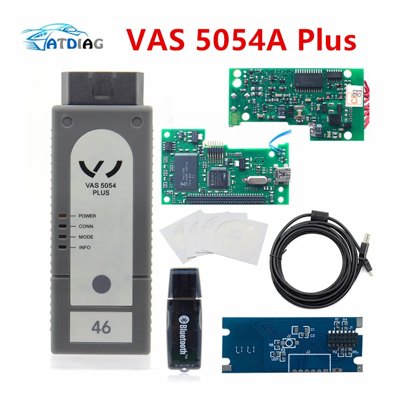 For Seat/Skoda/VW VAS 5054A Plus Full OKI ODIS V4.1.3/V3.0.3 OBD OBD2 Diagnostic Tool vas5054a Bluetooth Support UDS Protocol
For Seat/Skoda/VW VAS 5054A Plus Full OKI ODIS V4.1.3/V3.0.3 OBD OBD2 Diagnostic Tool vas5054a Bluetooth Support UDS Protocol