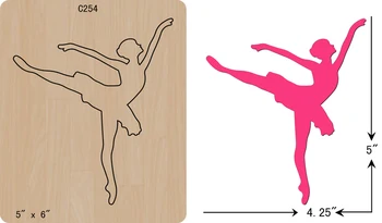 New Ballet, Gymnastics, Dance, Street Dance, Boys, Girls Wooden die Scrapbooking C-254 Cutting Dies
New Ballet, Gymnastics, Dance, Street Dance, Boys, Girls Wooden die Scrapbooking C-254 Cutting Dies