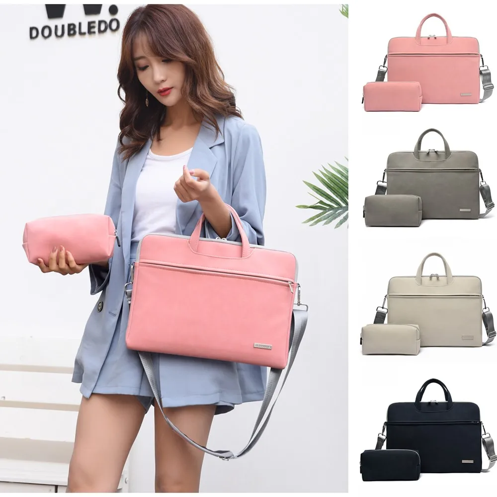 Laptop Bag 13.3 14 15.6 Inch Waterproof Notebook Bag for Macbook Air Pro 13 15 Computer Shoulder Handbag Briefcase Bag for Women
Laptop Bag 13.3 14 15.6 Inch Waterproof Notebook Bag for Macbook Air Pro 13 15 Computer Shoulder Handbag Briefcase Bag for Women