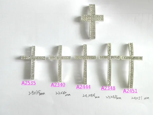 free shipping 5 size Silver Plated With silver Color Crystal Sideways Pave Cross Connectors Charms Beads Fit For Bracelets
free shipping 5 size Silver Plated With silver Color Crystal Sideways Pave Cross Connectors Charms Beads Fit For Bracelets