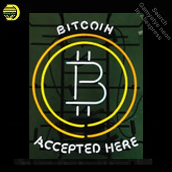 Bitcoin Accepted Here Neon Sign neon bulb Sign Neon light Sign glass Tube Beer Pub Handcraft Commercial Iconic Sign Neon lights
Bitcoin Accepted Here Neon Sign neon bulb Sign Neon light Sign glass Tube Beer Pub Handcraft Commercial Iconic Sign Neon lights