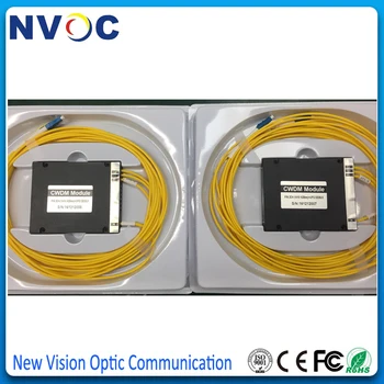 2ch Fiber Optic CWDM Mux/Demux Module 1410nm1430nm,SM,SX,2.0mm,1M,LC/UPC,CWDM ABS Box Module with Updated port:LC/UPC
2ch Fiber Optic CWDM Mux/Demux Module 1410nm1430nm,SM,SX,2.0mm,1M,LC/UPC,CWDM ABS Box Module with Updated port:LC/UPC